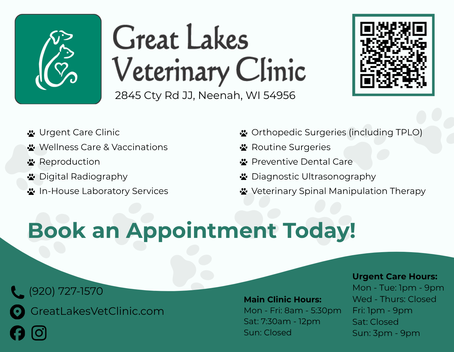 Great Lakes Veterinary Clinic, S.C.