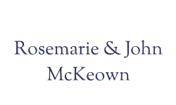 Rosemarie & John McKeown