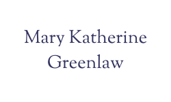 Mary Katherine Greenlaw