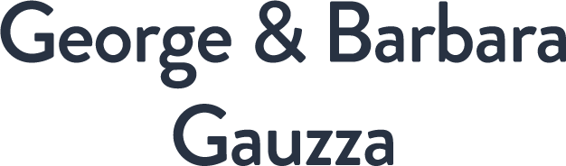 George and Barbra Gauzza