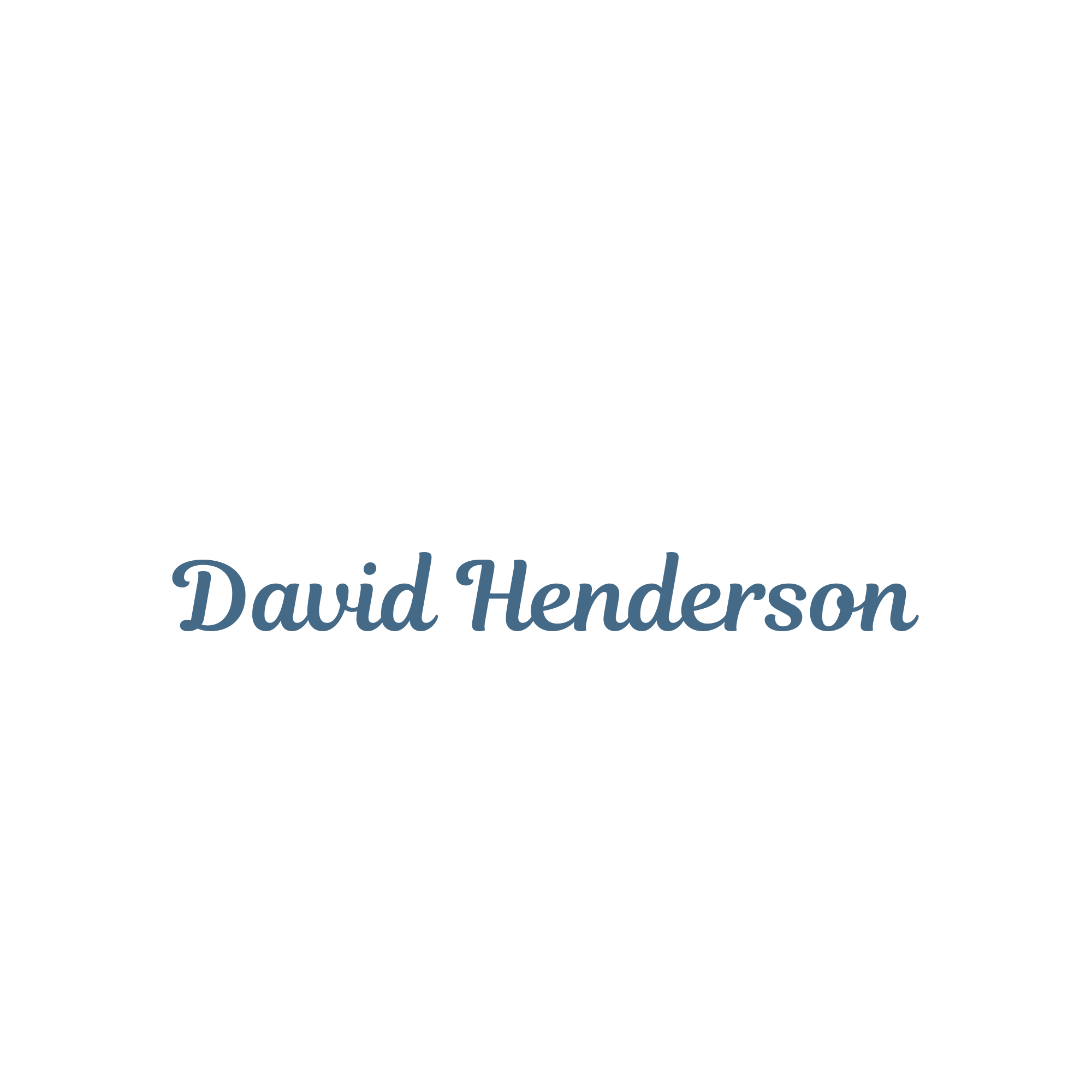 David Henderson