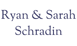 Ryan and Sarah Schradin