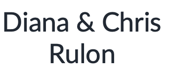 Diana and Chris Rulon