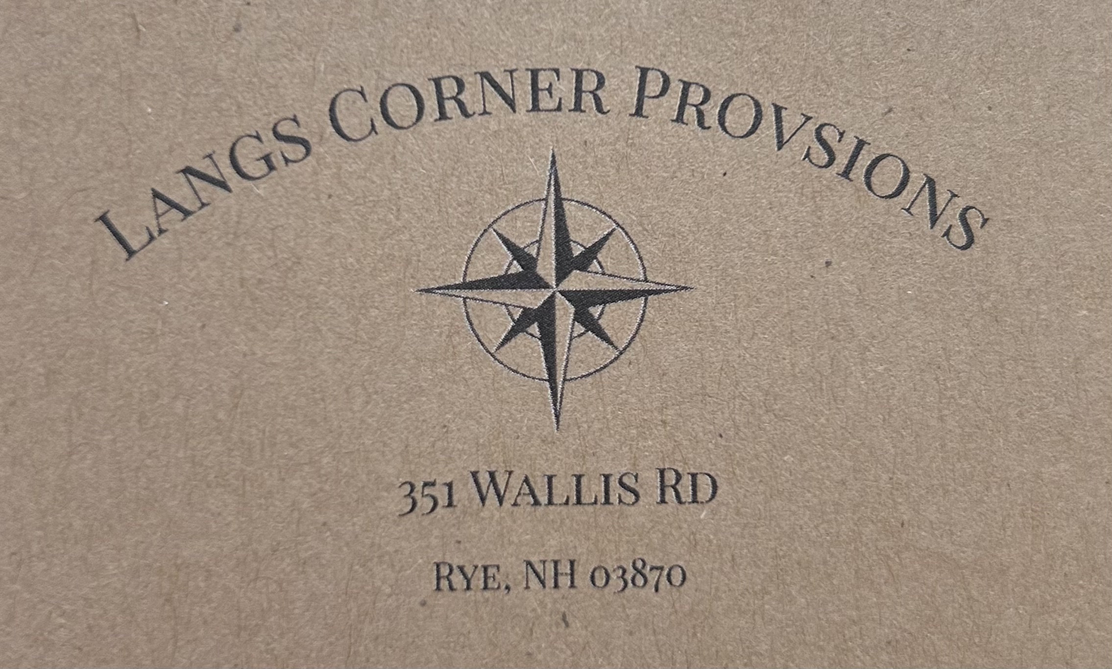 Langs Corner Provisions