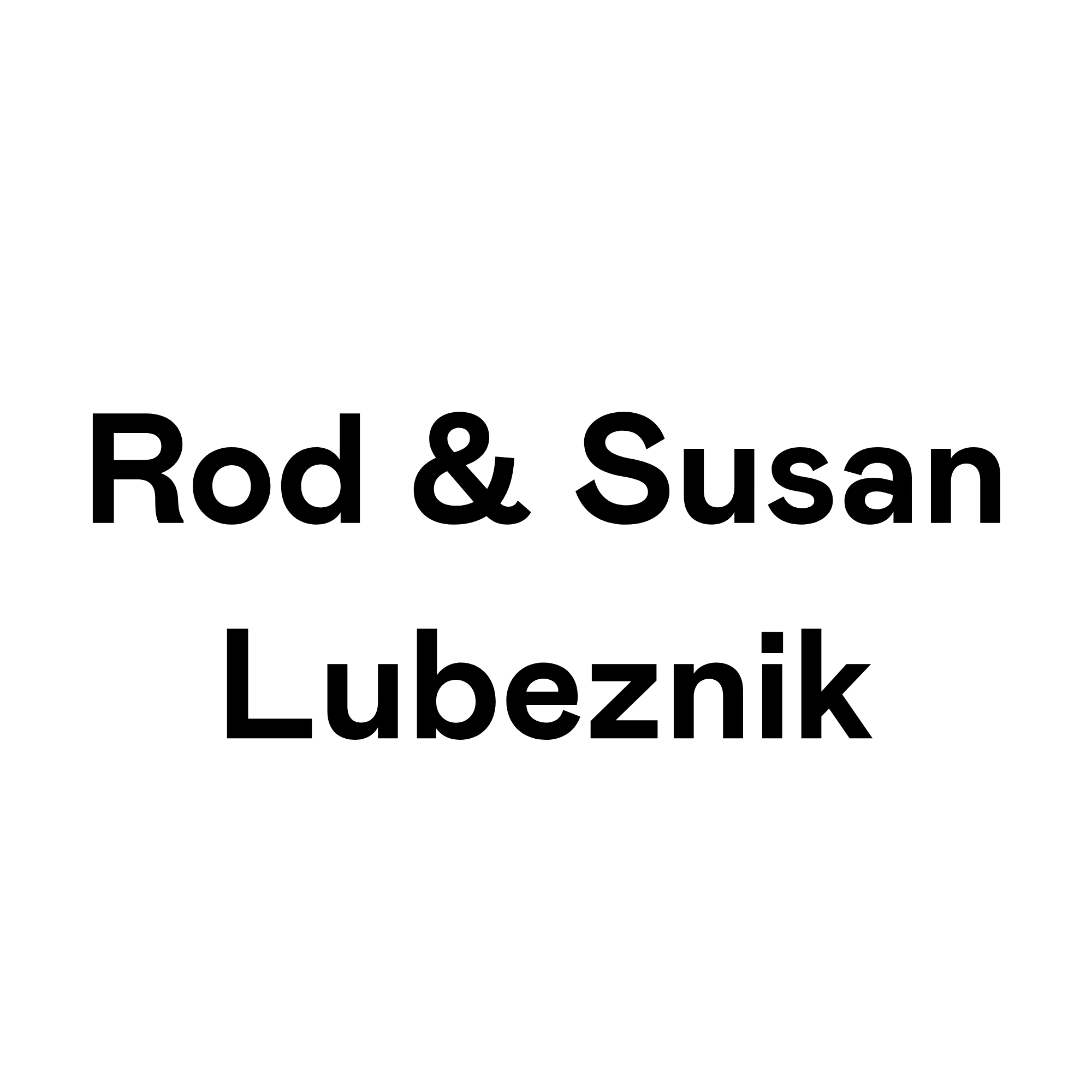 Rod & Susan Lubeznik