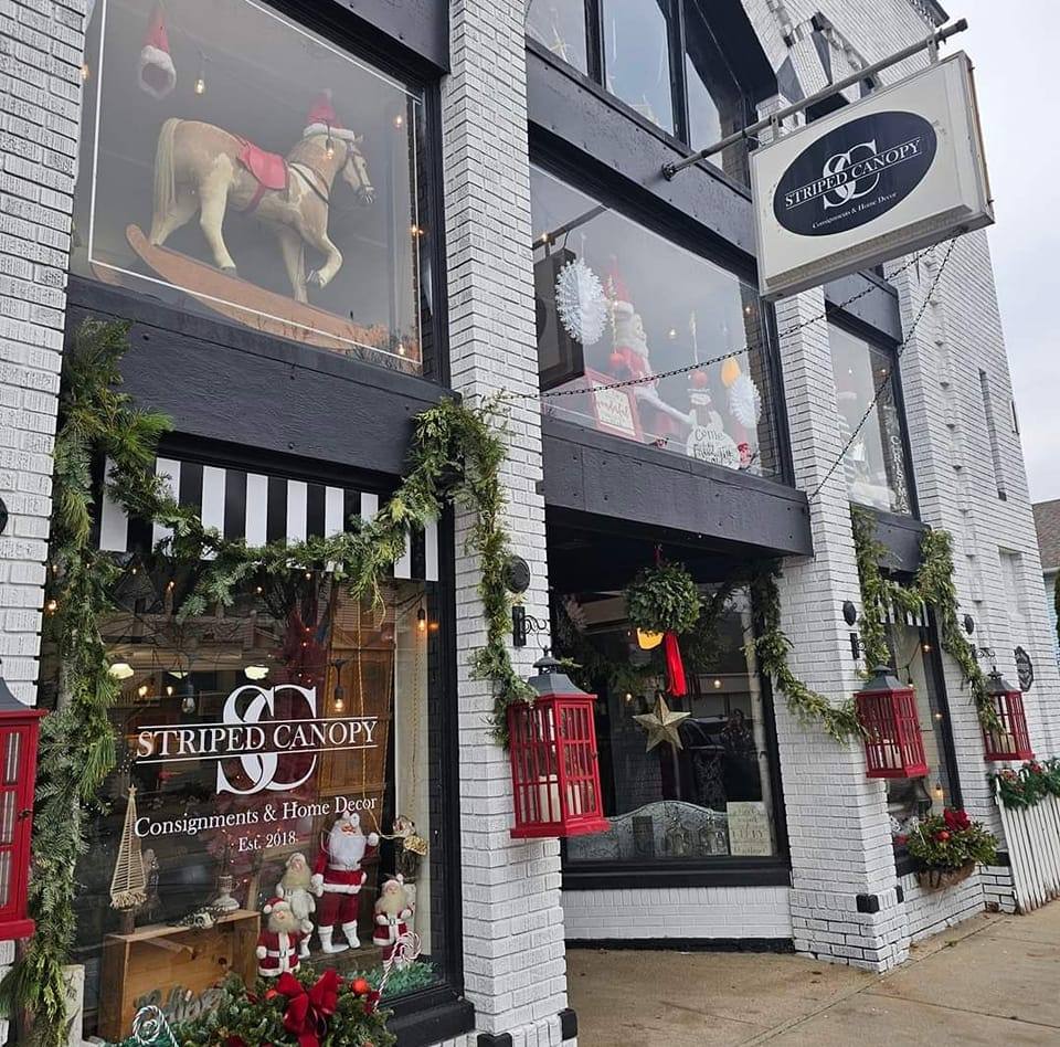 Striped Canopy Consignments & Home