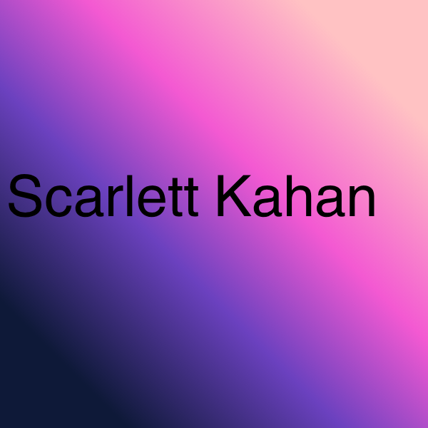 Scarlett Kahan