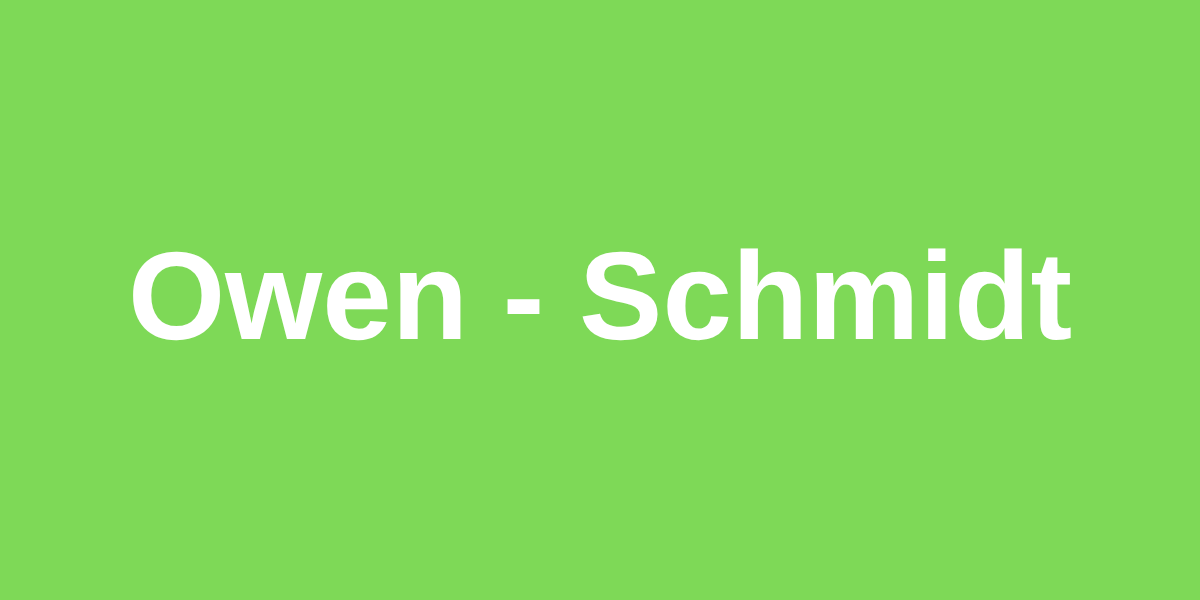 Owen-Schmidt