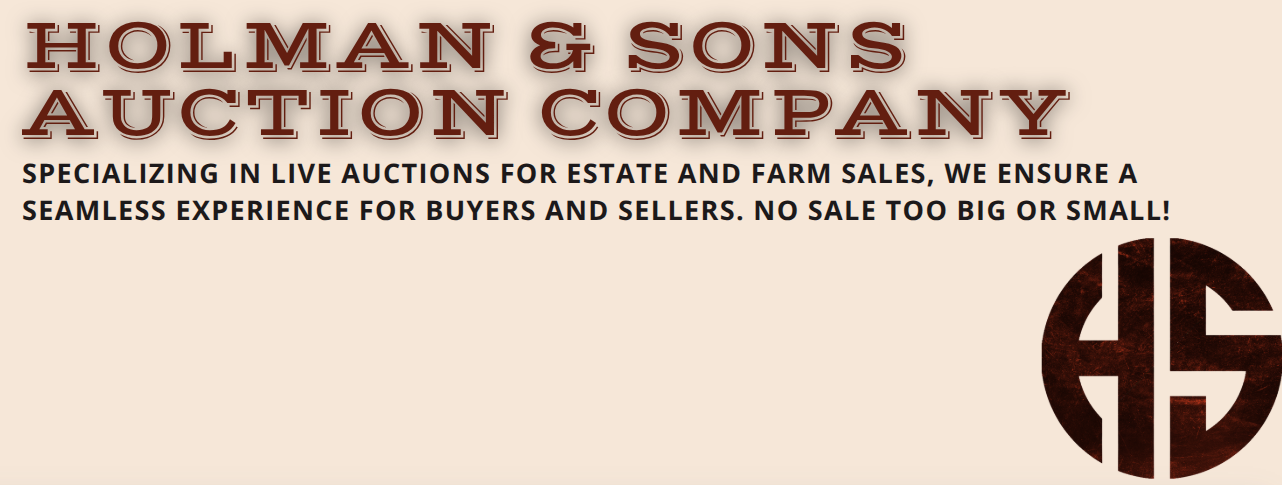 Holman and Sons Auction Company