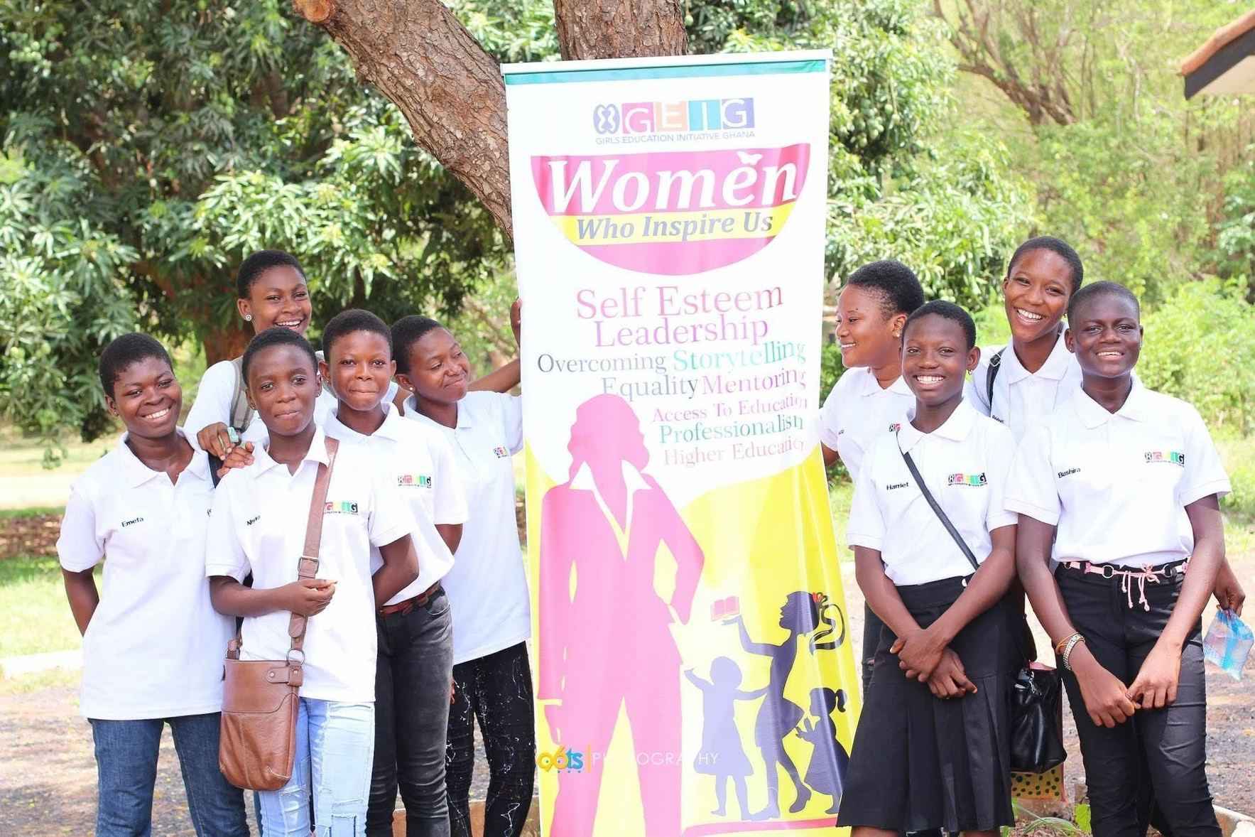 Because of you, we can support 12 deserving girls in Ghana with a school year of tuition, supplies, and academic programs  image