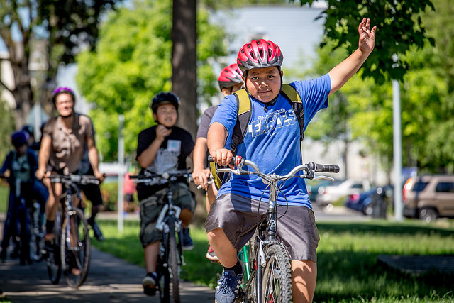 Join me in connecting communities to opportunities through bicycling. image