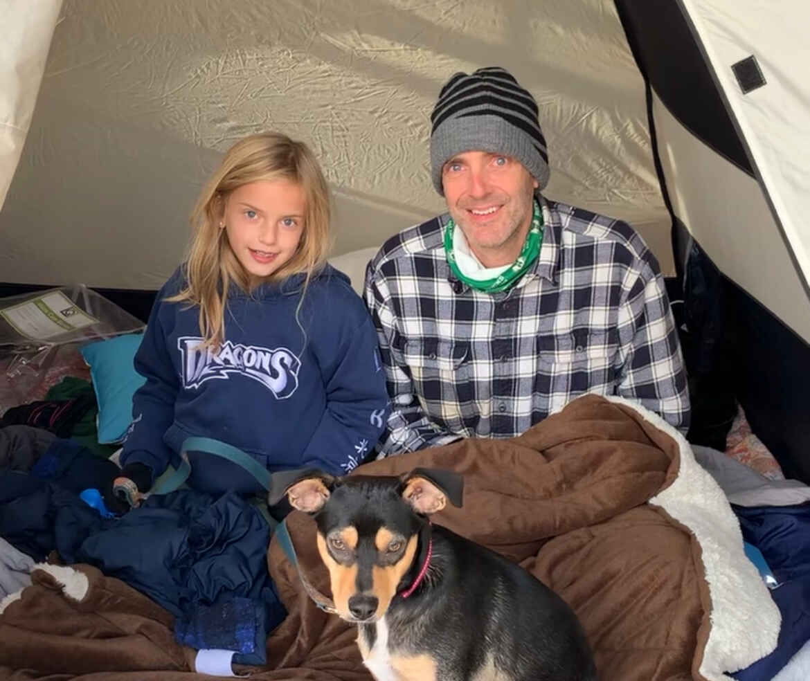 Support Ben and Lilly's annual sleep out for Street Angels! image