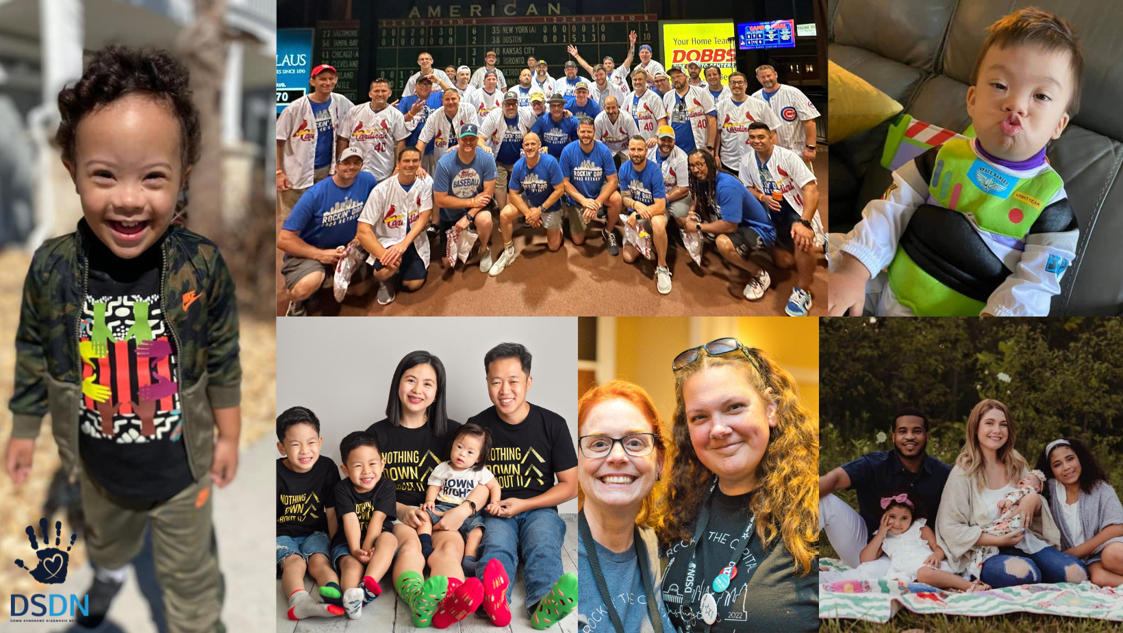 Give today and help provide support and resources for families navigating a Down syndrome diagnosis. Every gift counts! image