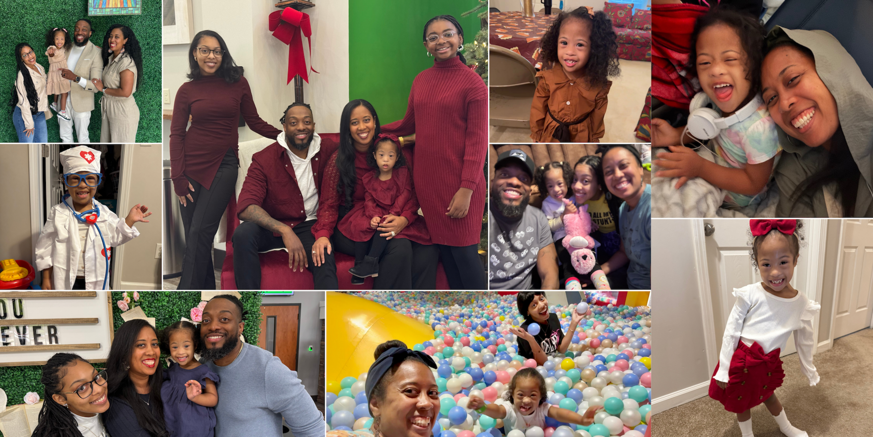 Donate today and together we can make a difference for families of children with Down syndrome. image