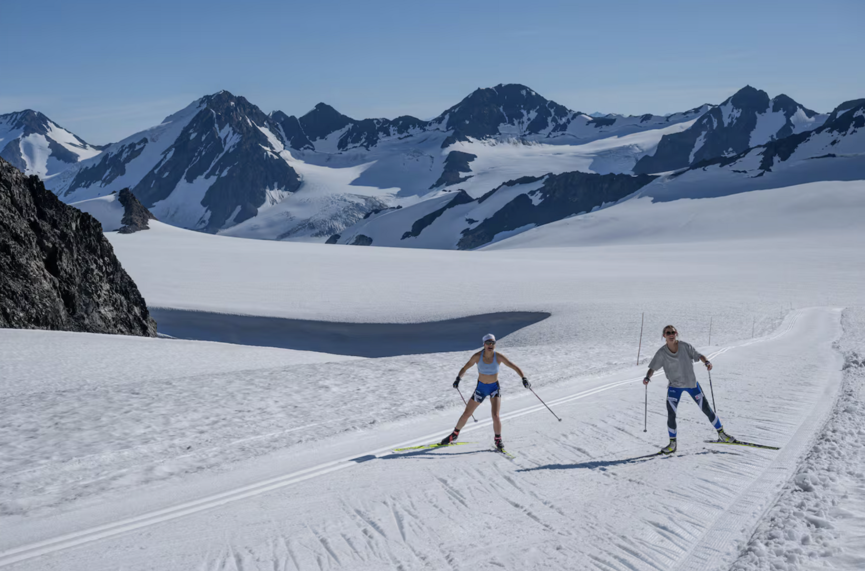 Help US skiers afford international competition! image
