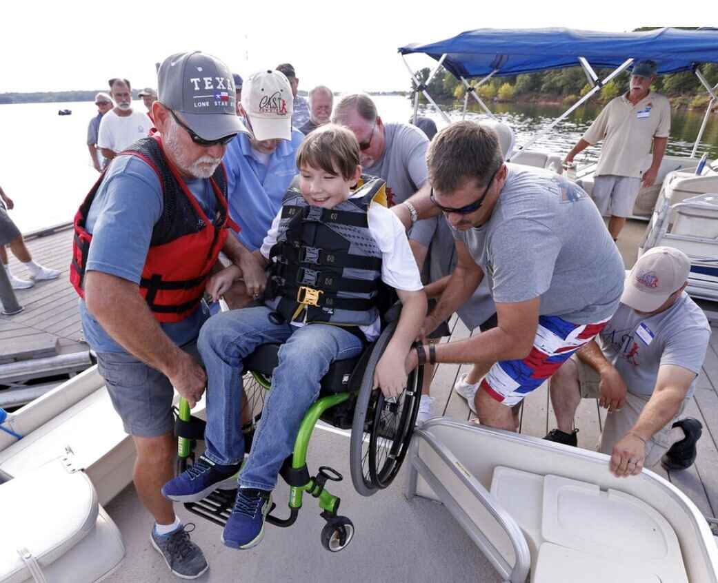 Let's remember our loved one by empowering kids with special needs to experience a fun-filled day of fishing  image