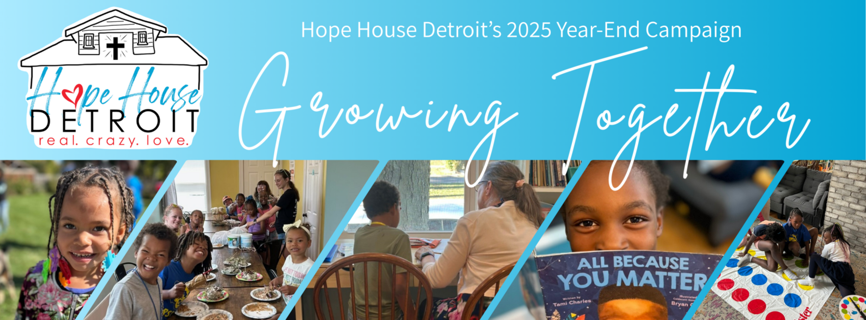 We can grow together in deepening relationships, consistent impact, and in the number of kids we can walk alongside with Real. Crazy. Love. image