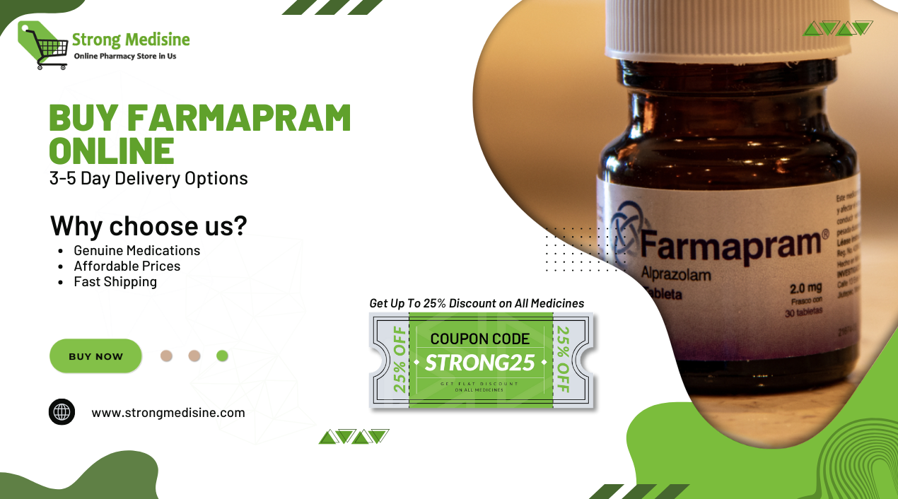 Buy Farmapram Online No Rx Reliable Anxiety Med Quick Deliver image