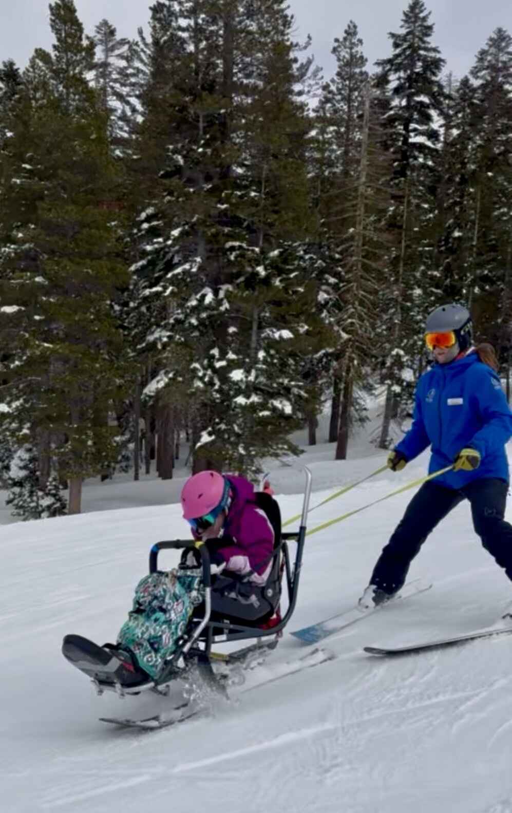 Camille has been skiing with Achieve Tahoe For 15 years! image