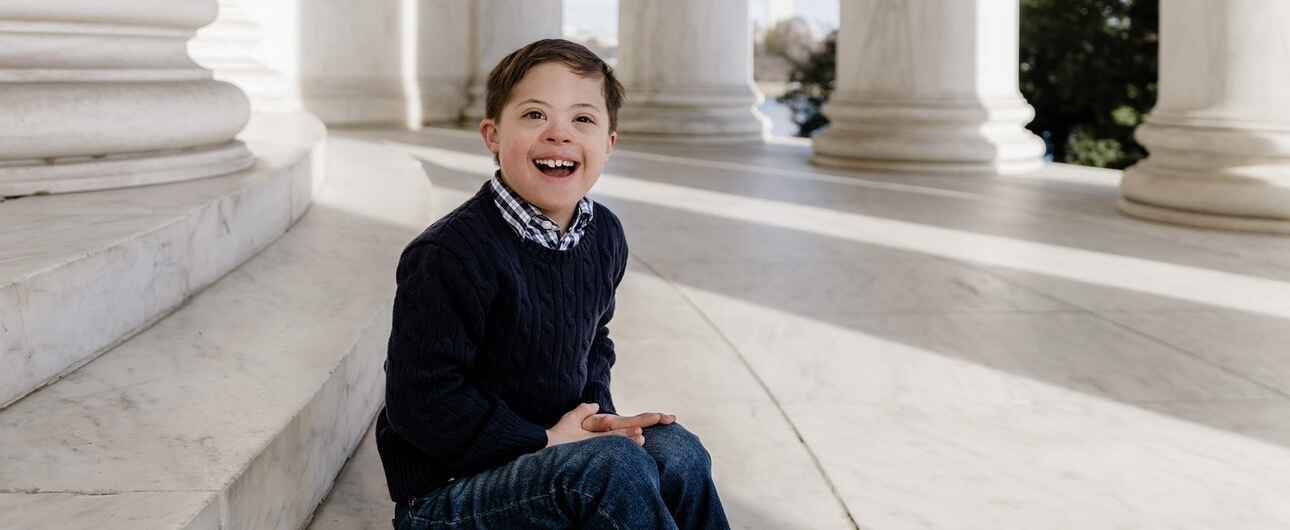 Celebrating Greyson's 10th World Down Syndrome Day! image