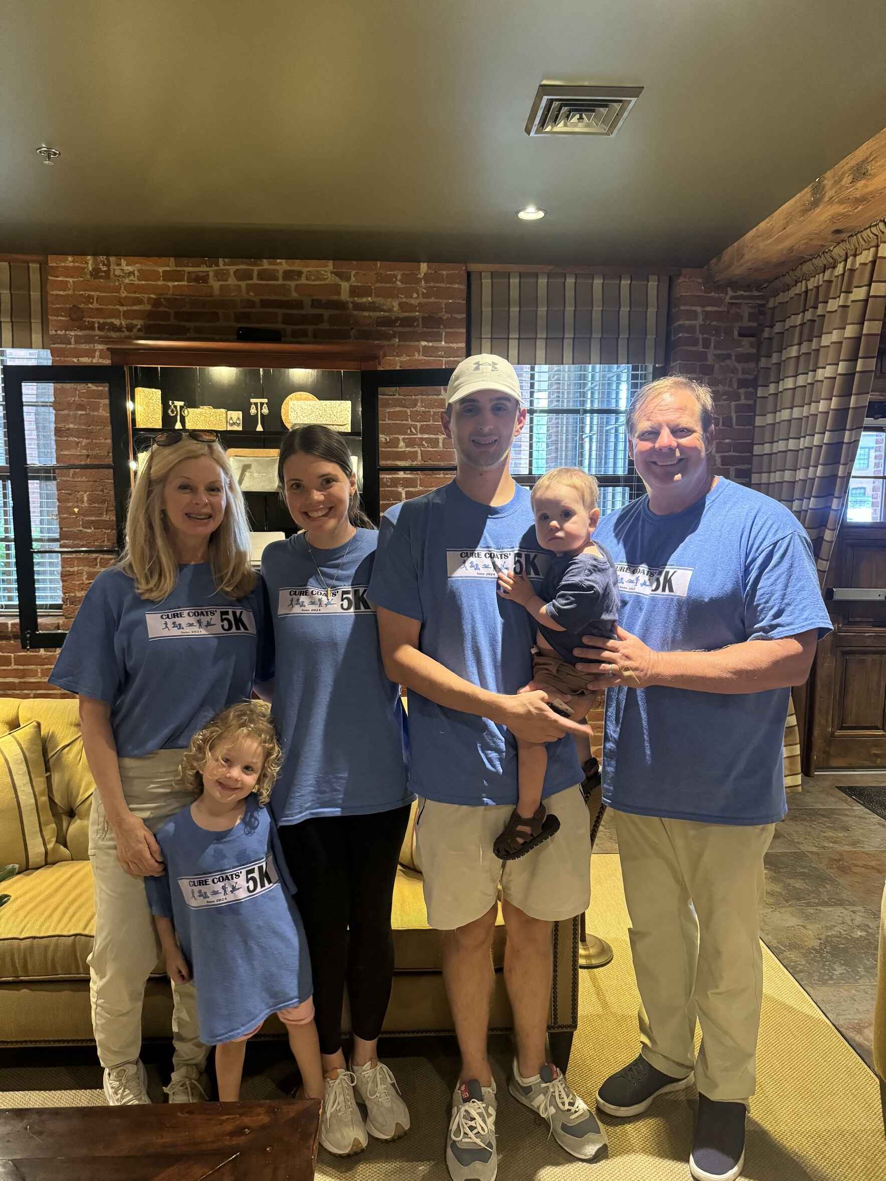 I'm participating in the 2026 Cure Coats' 5K - and you can help! image