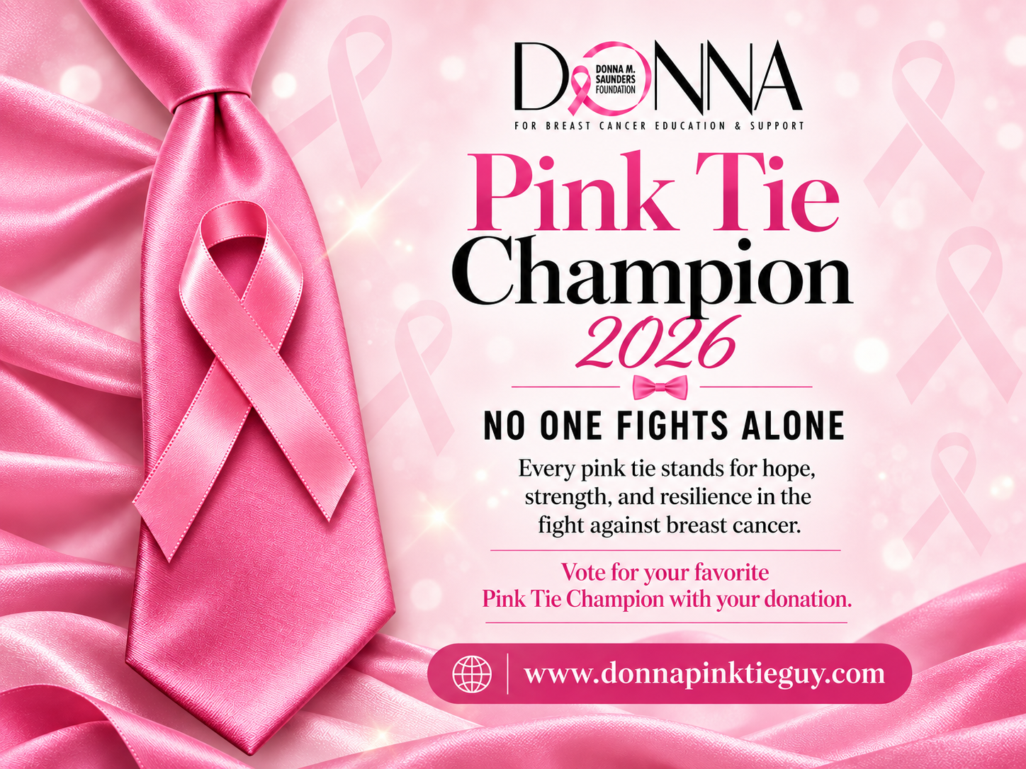 NO ONE FIGHTS ALONE image