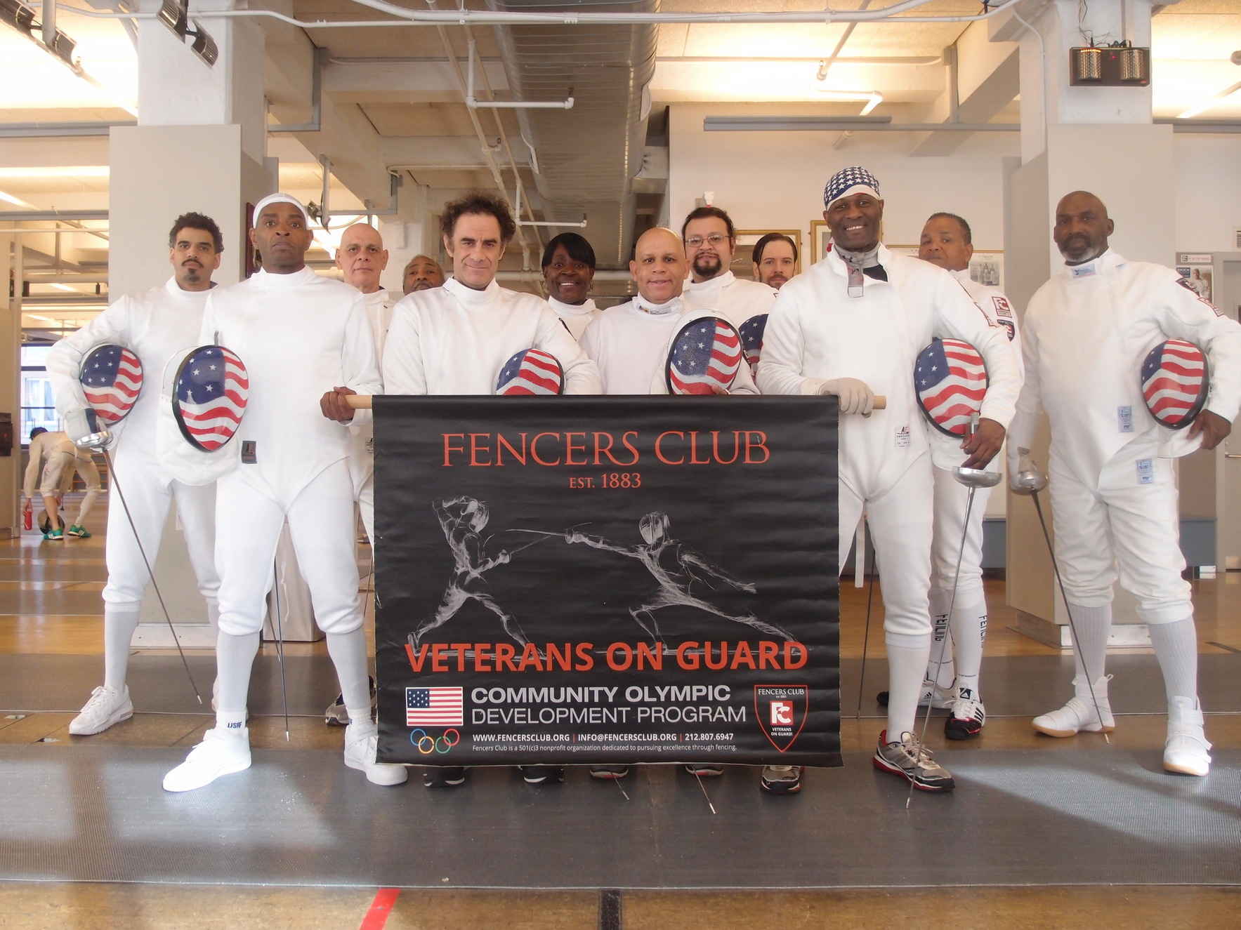 Join me in supporting Military Veterans through fencing. image