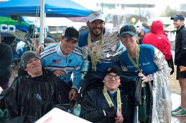 We can help get athletes into chairs, rafts, and bikes, and most importantly races!!! image