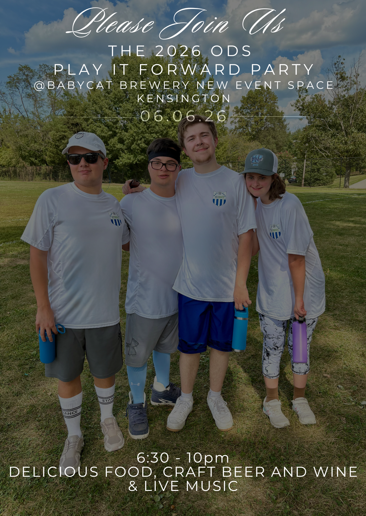 Our Annual Celebration of ODS!  The 2026 Play it Forward Party image