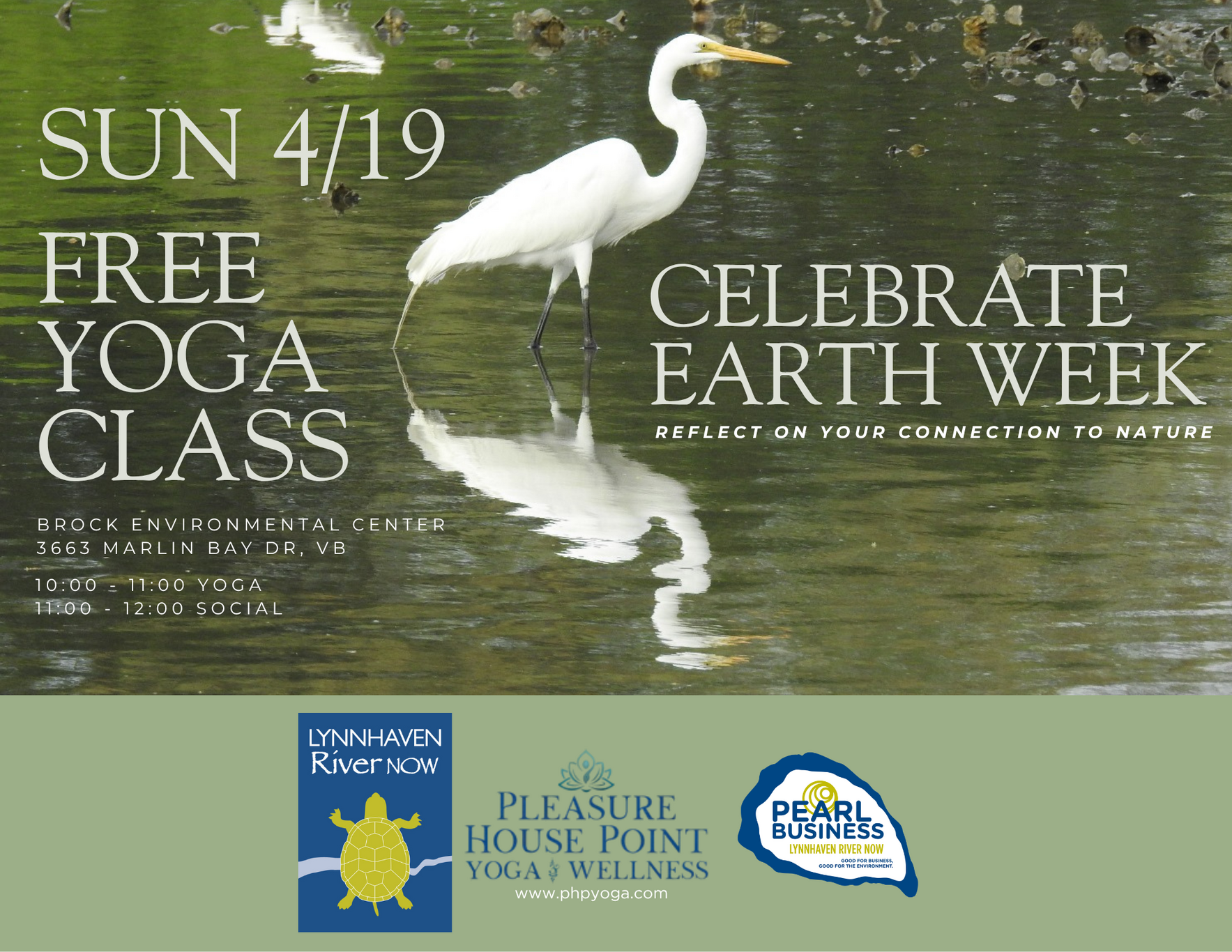 4/19 Free Yoga Class in Celebration of Earth Week image