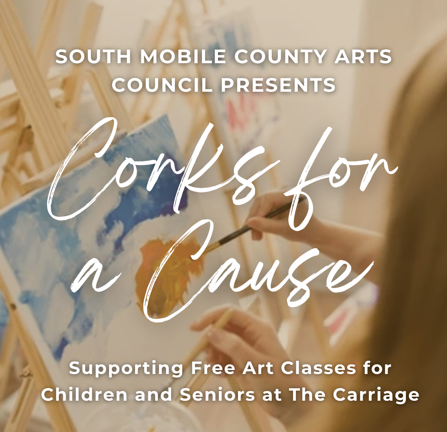 Corks for a Cause: Supporting Free Art Classes for Local Children & Seniors at The Carriage image