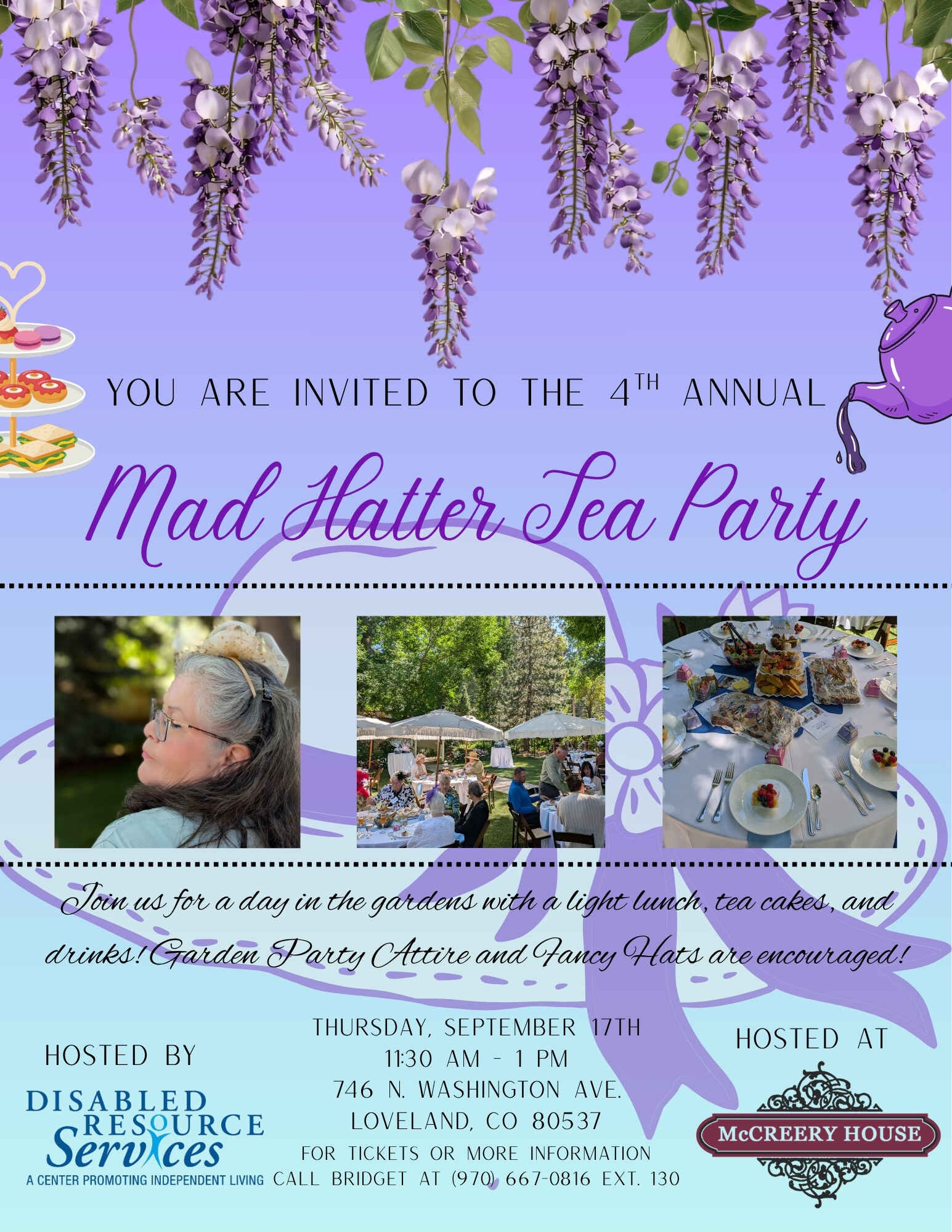Mad Hatter Tea Party: A Garden Celebration image