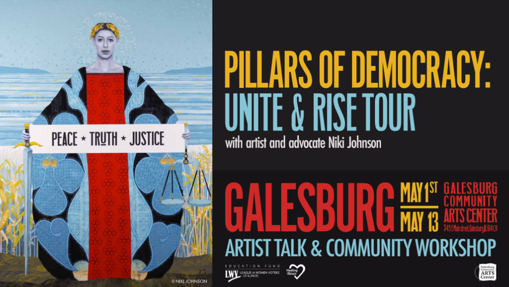 Art & Civic Voice - Pillars of Democracy Workshop image