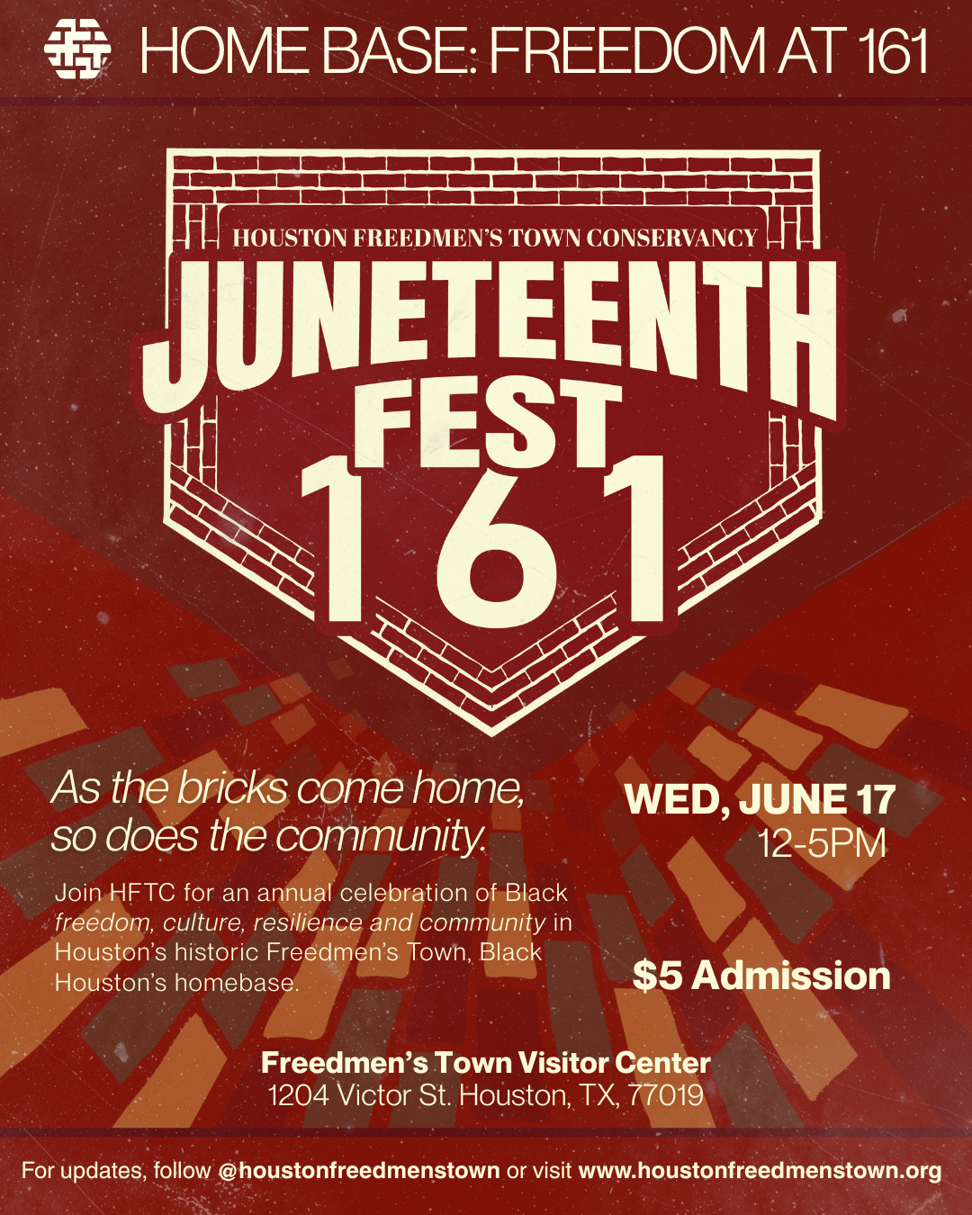 Juneteenth Fest - Home Base: Freedom at 161 image