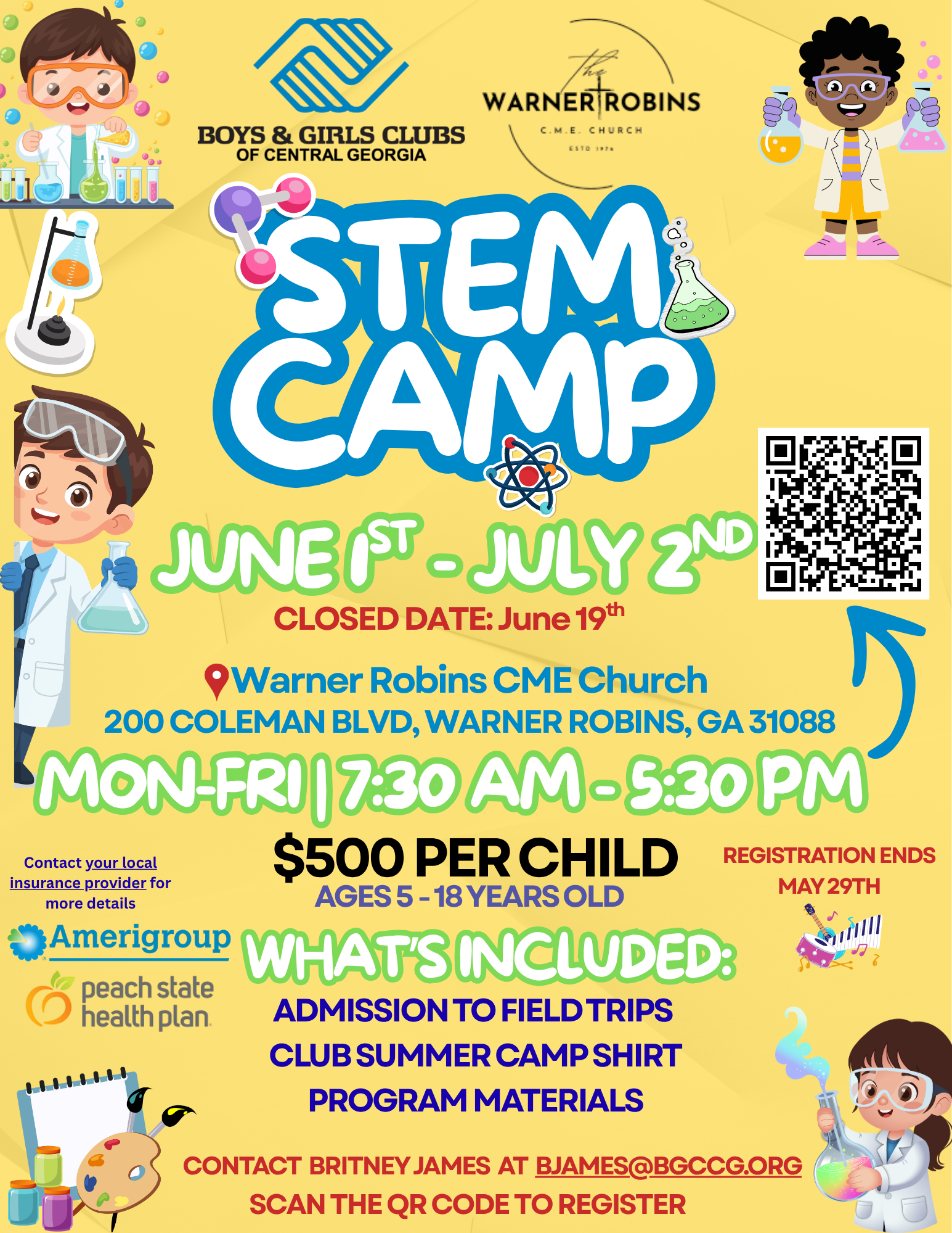 CME- BGCCG 2026 Summer Camp image