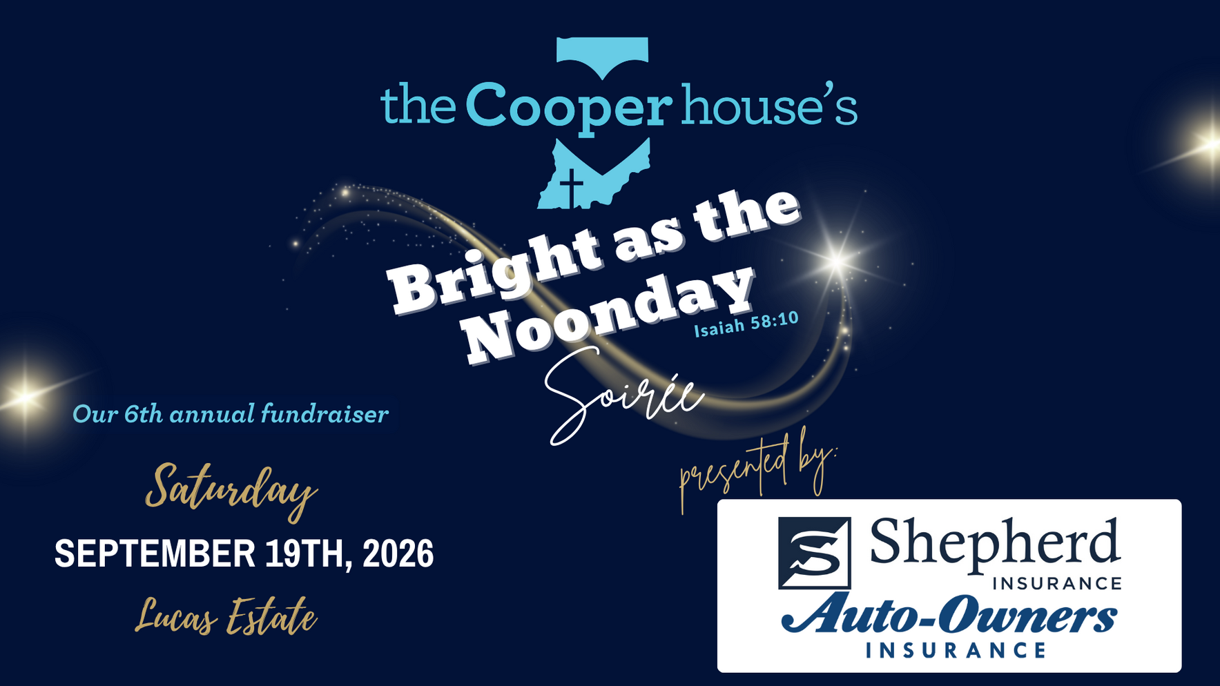 The Cooper House's Bright as the Noonday Soirée 2026  image