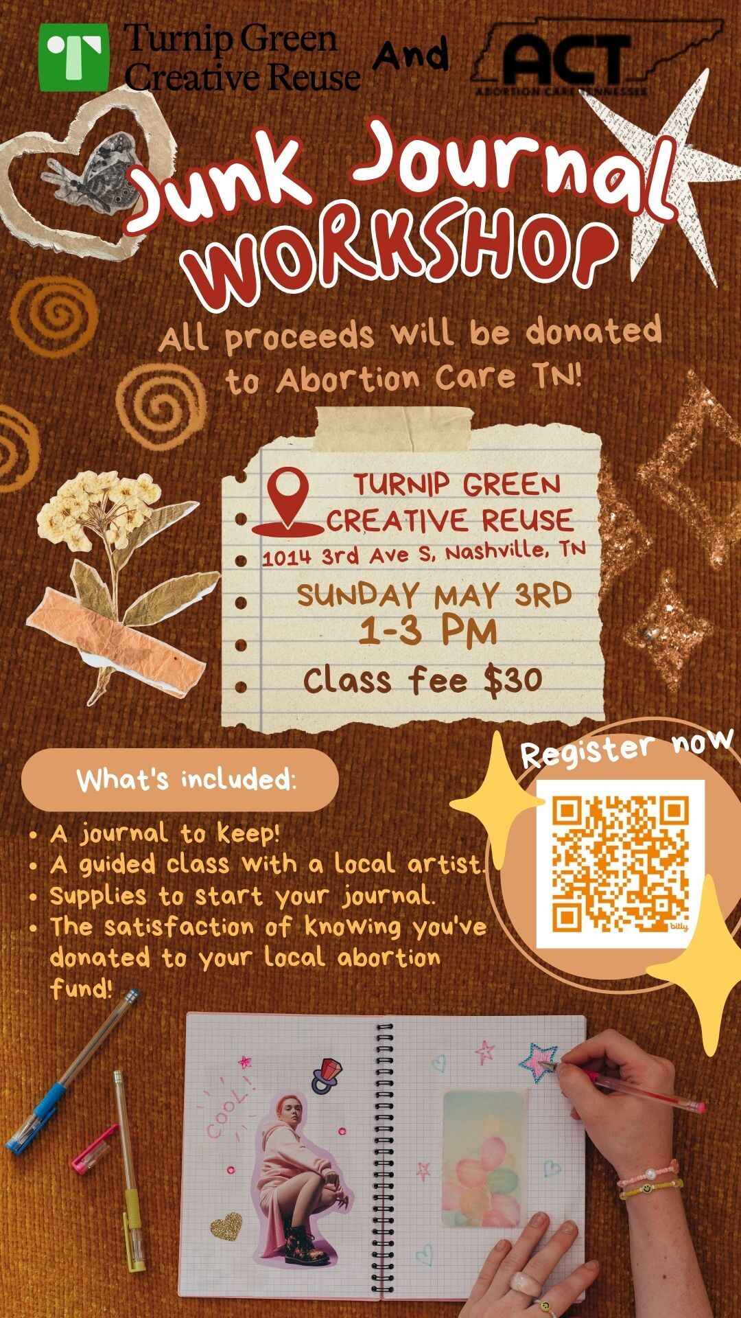 Junk Journal Workshop with Turnip Green Creative Reuse image