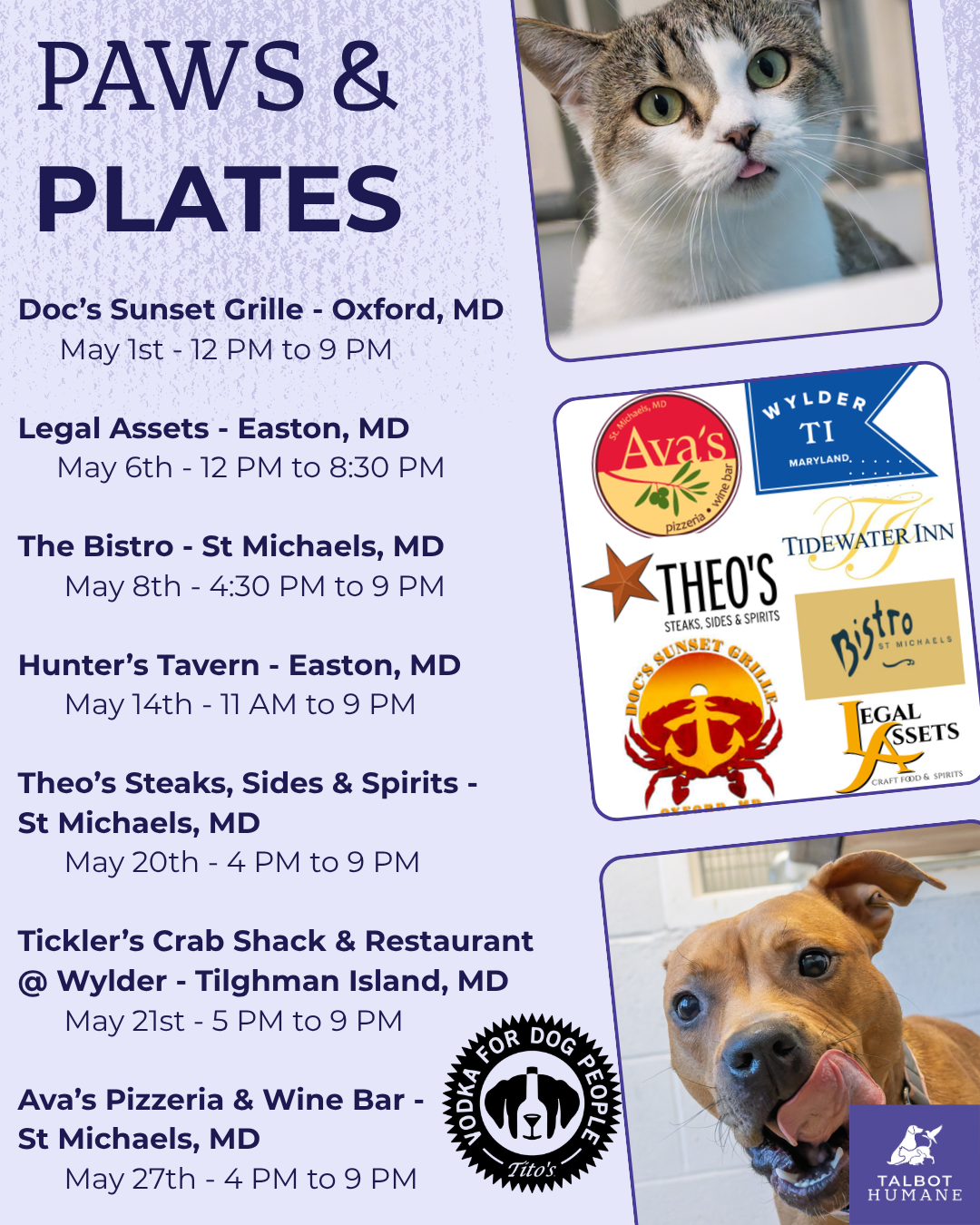 PAWS & PLATES -Gourmets Giving Back 2026 image