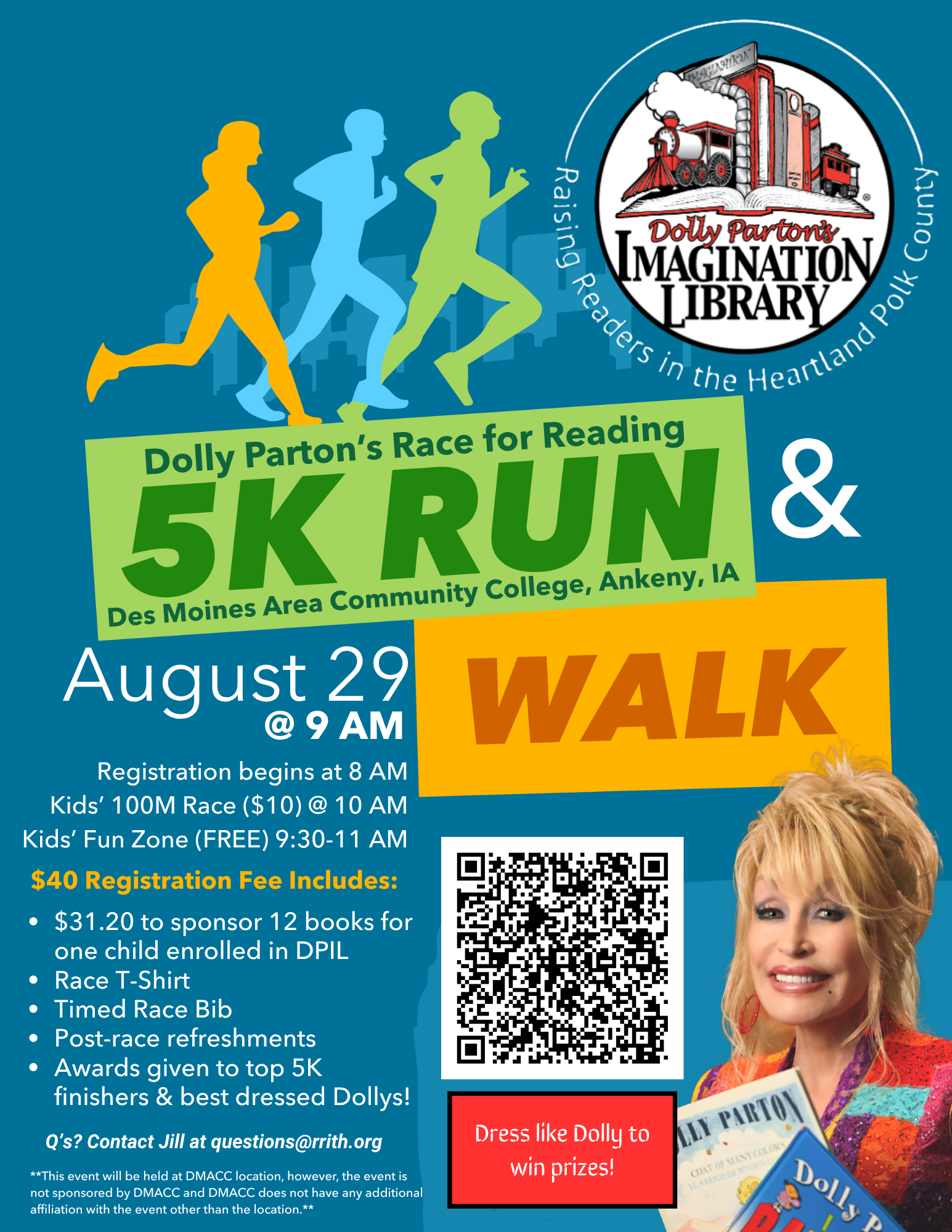 Dolly Parton's Race for Reading 5K Run & Walk image