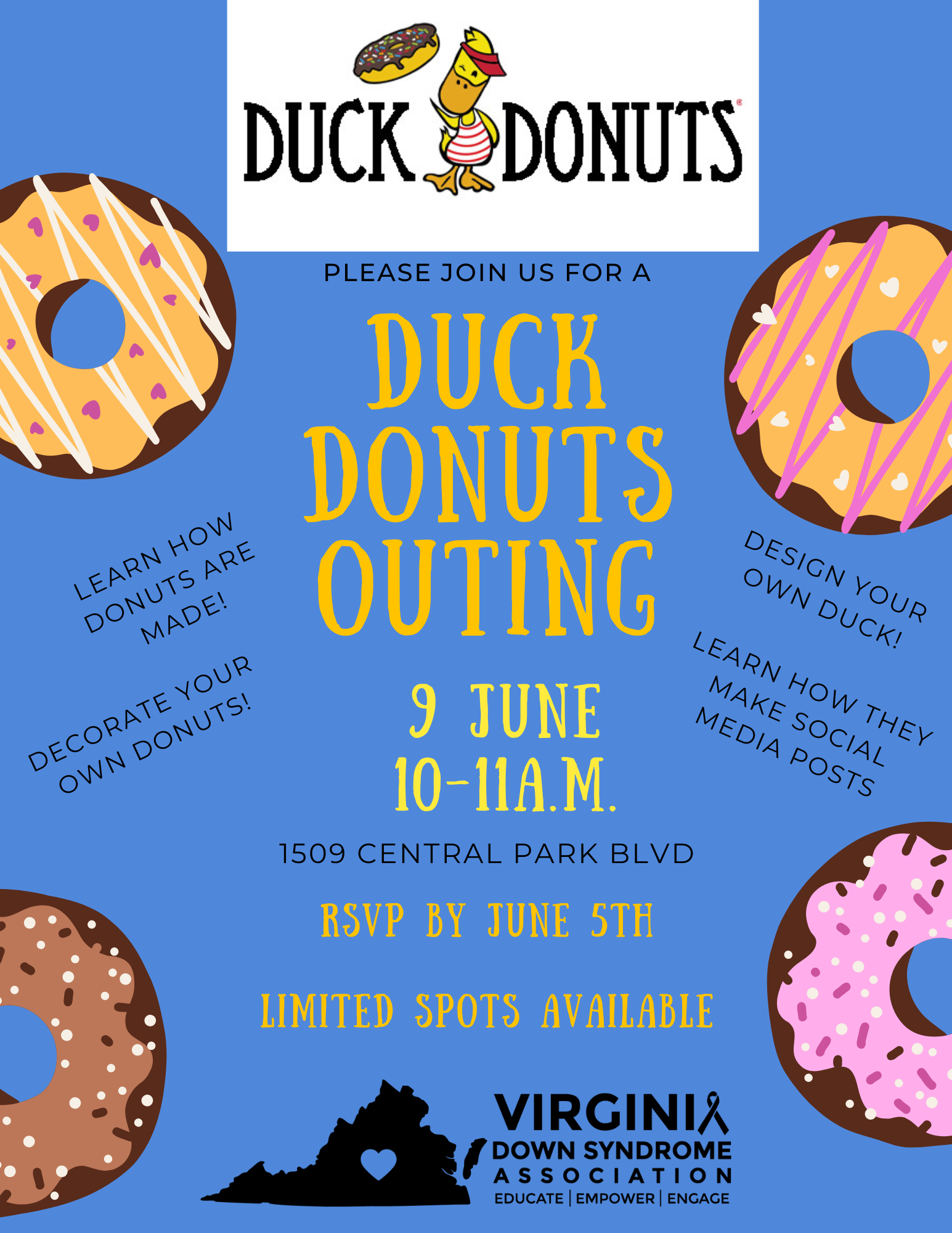 Duck Donuts Outing -F'burg image