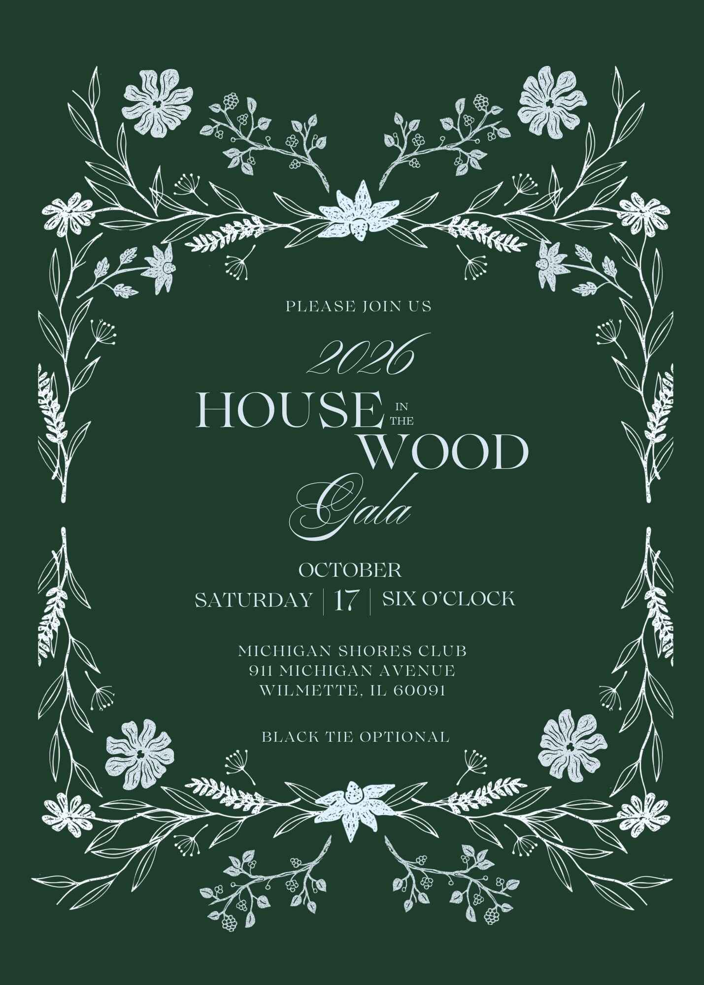 2026 House in the Wood Gala image