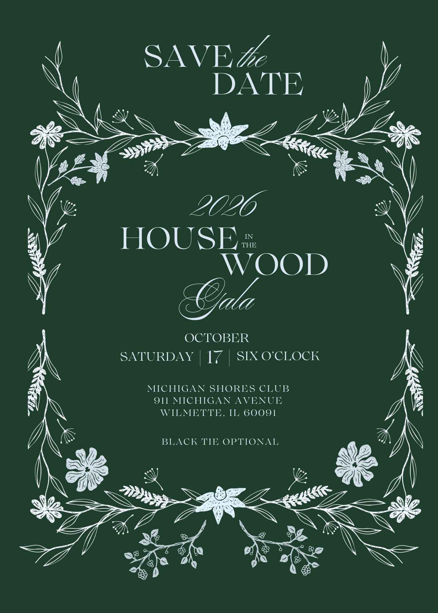 2026 House in the Wood Gala image