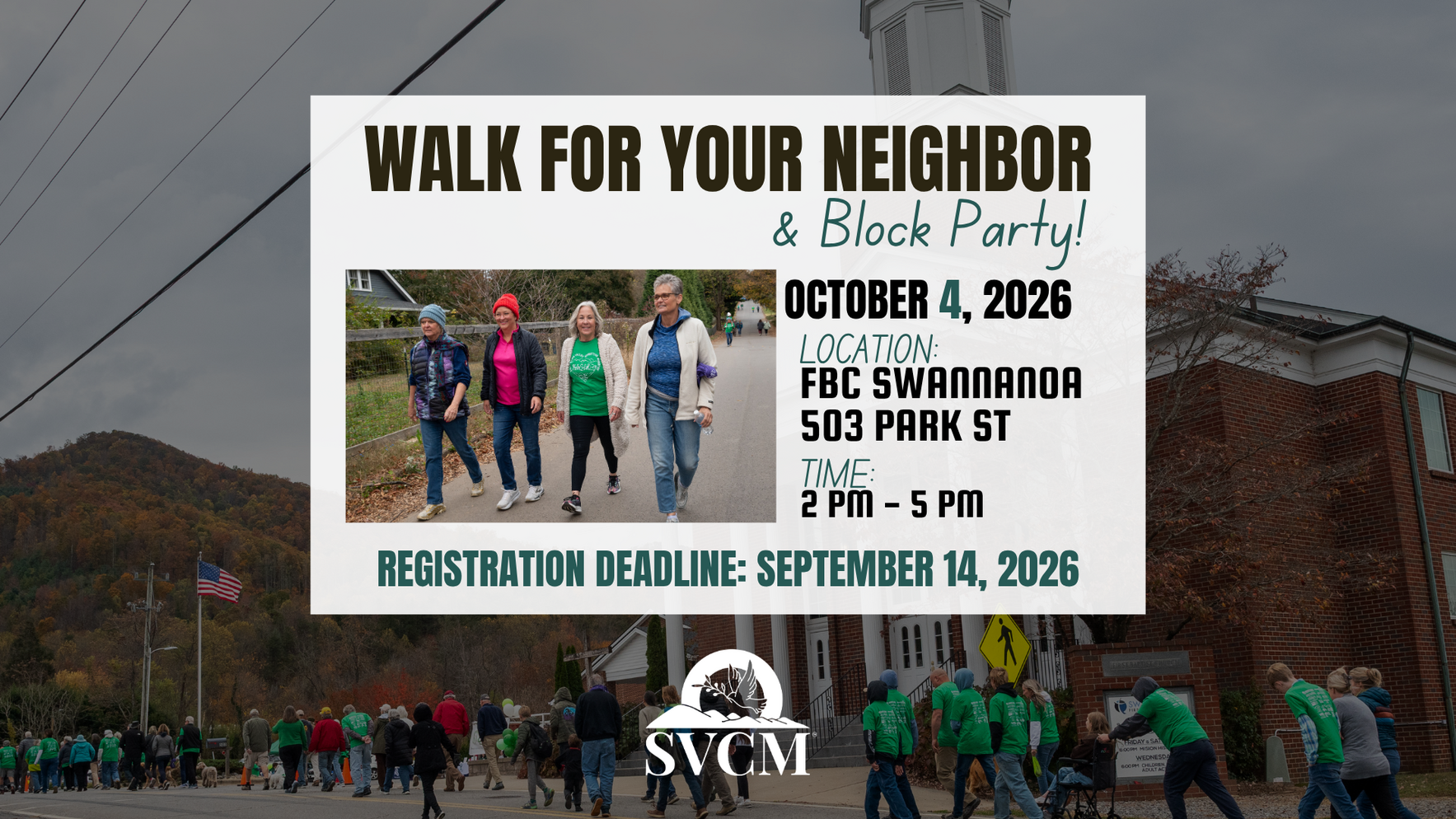 Walk for Your Neighbor 2026 image