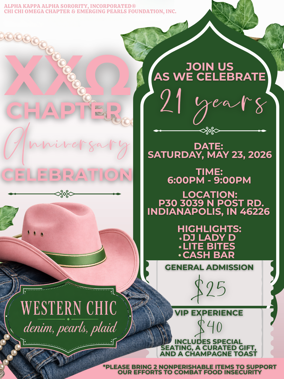 Chi Chi Omega 21st Chapter Anniversary image