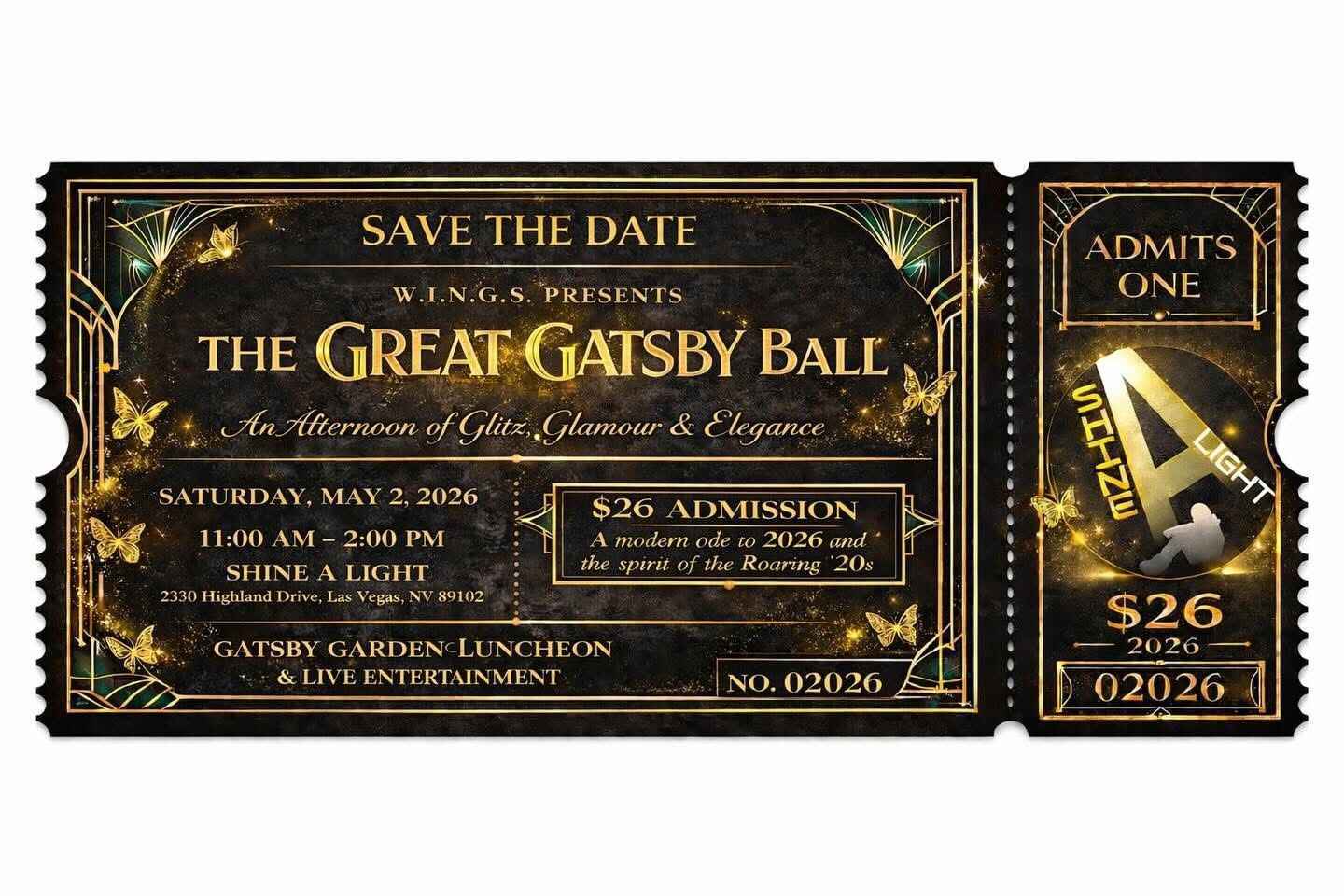 WINGS Great Gatsby Ball image