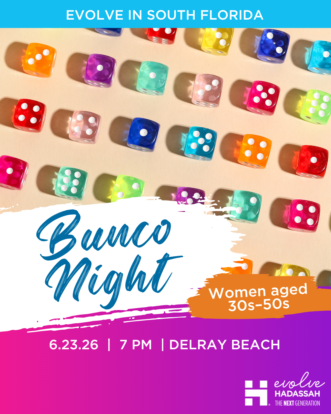 FL -Geo Area Evolve Bunco Night 2026 image