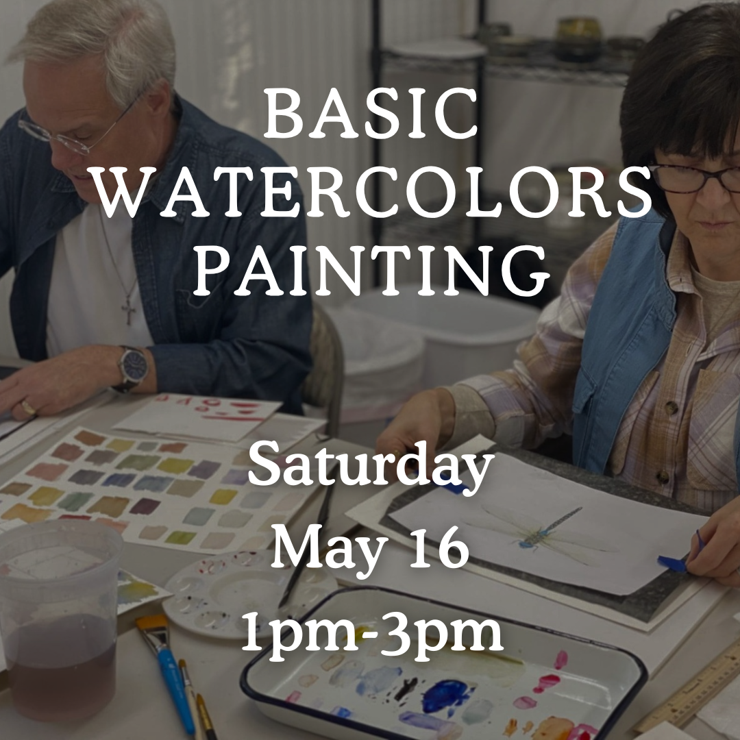 Basic Watercolors Painting with Professional Artist Odie Tucker image