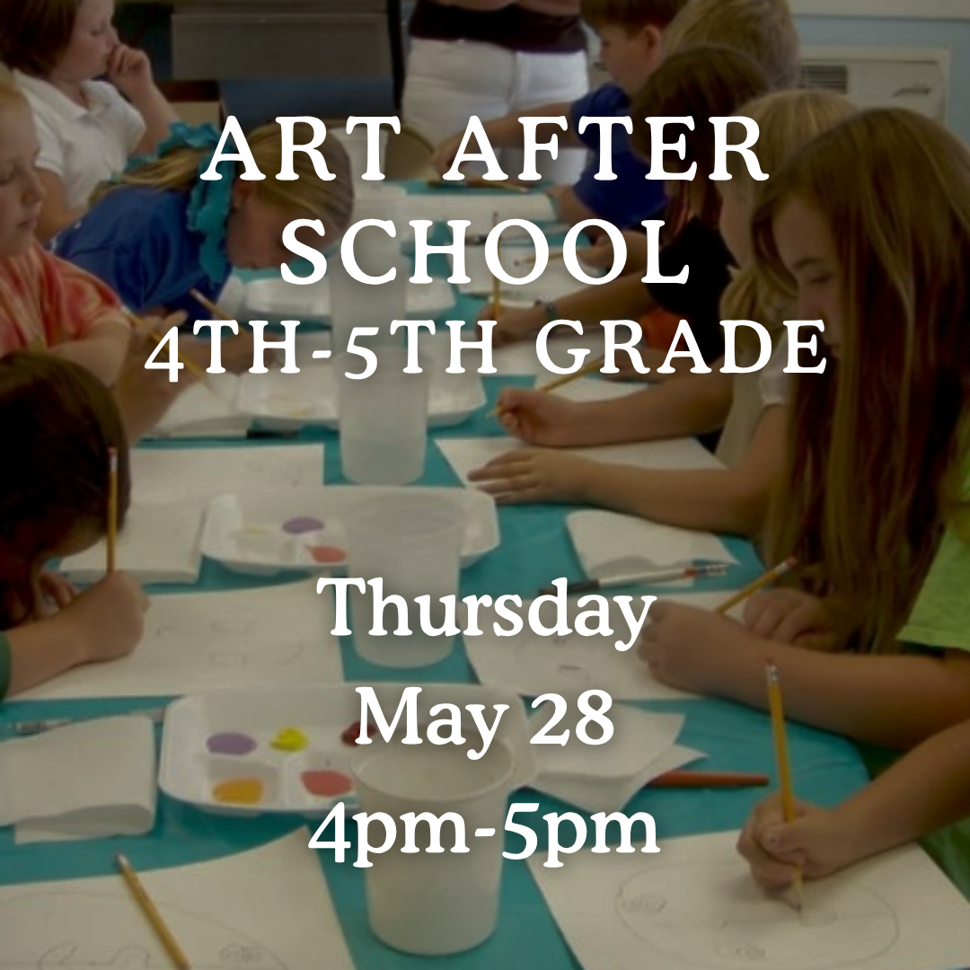 Art After School (4th - 5th Grade) with Professional Artist Odie Tucker image