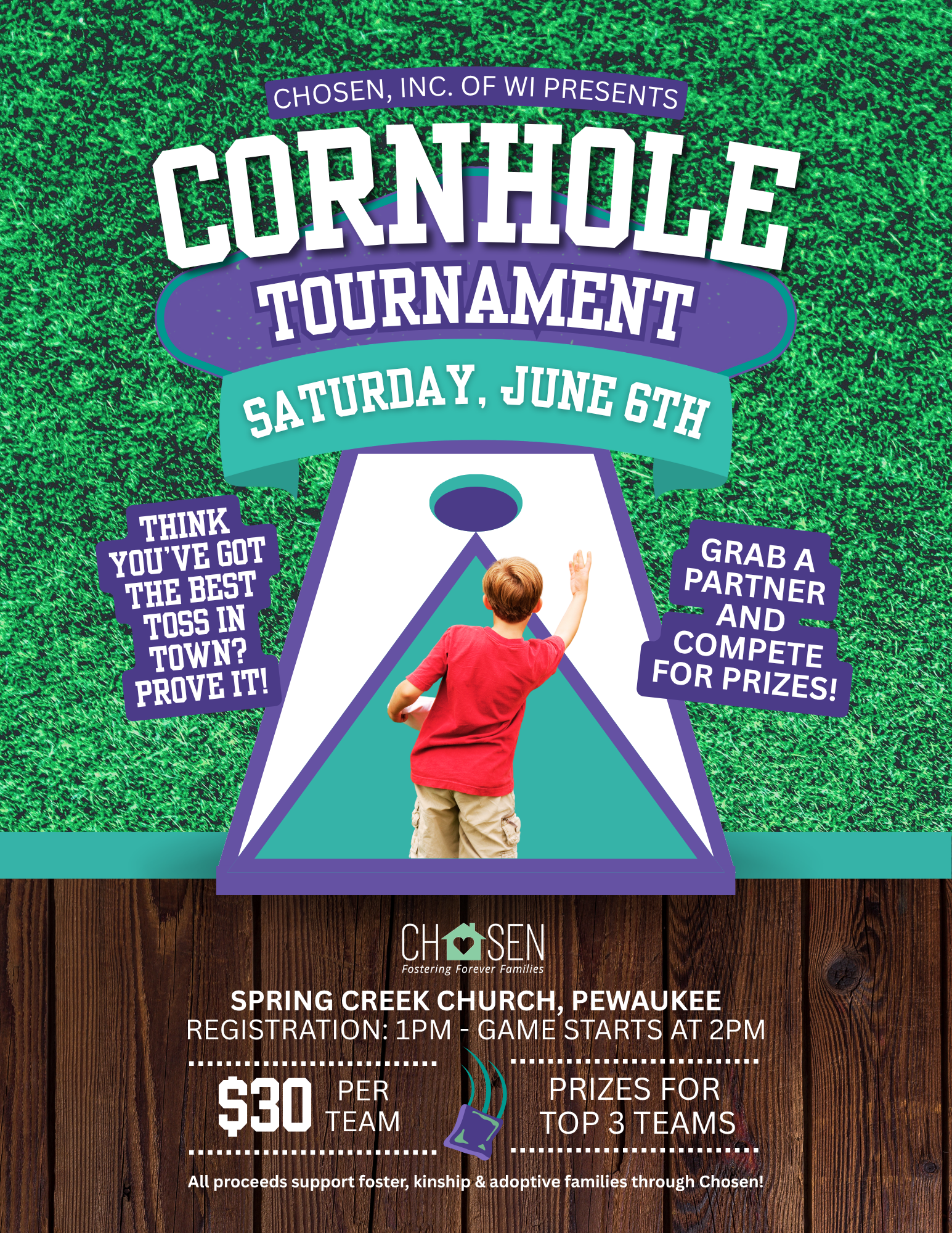 Cornhole Tournament!  image