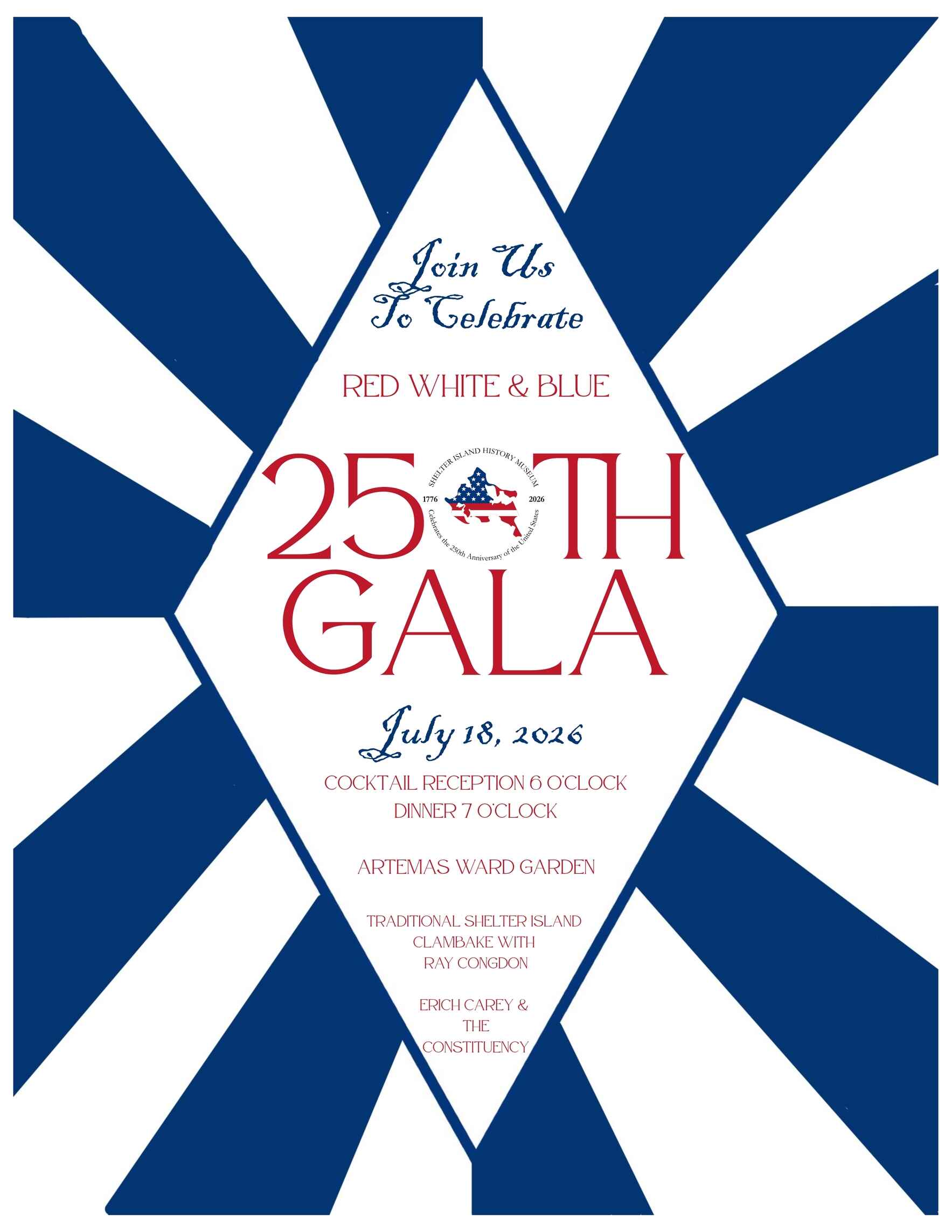 Red, White & Blue 250th Gala  image